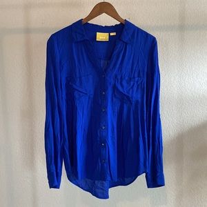 soft anthro blouse